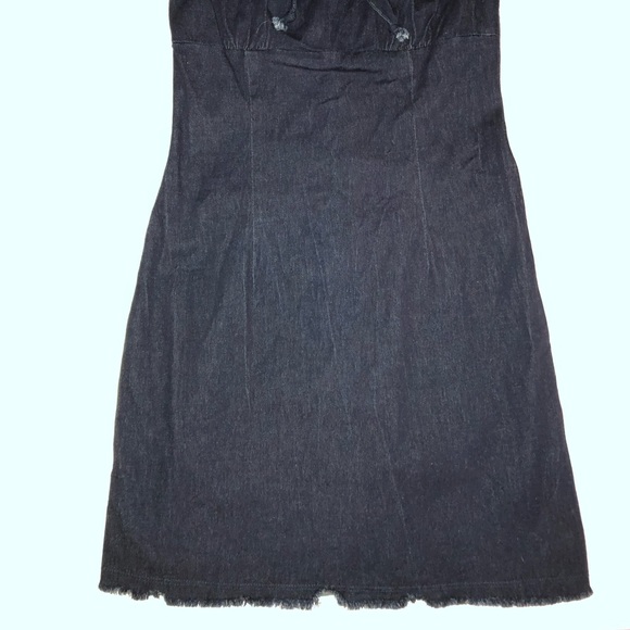 Strapless Denim Dress - Picture 3 of 8